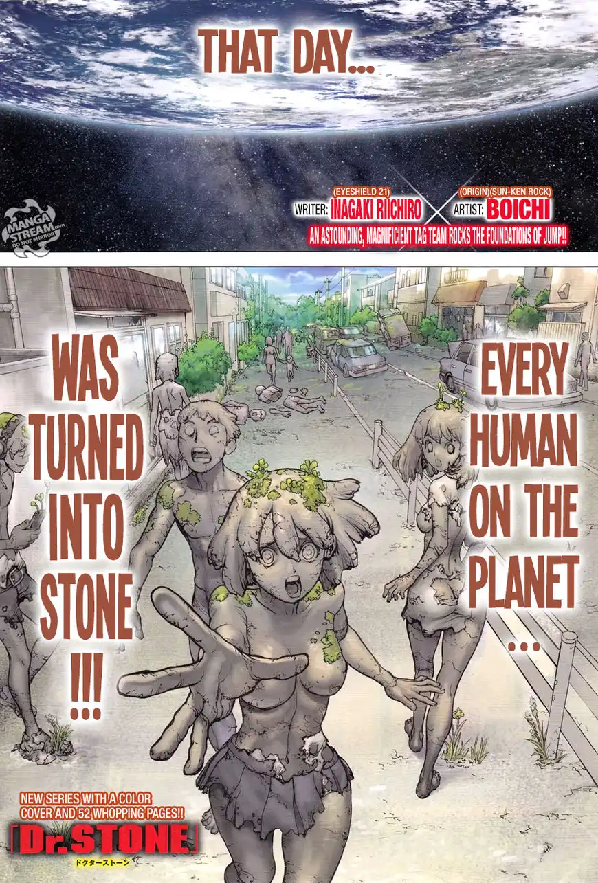 Dr. Stone Chapter 1 2